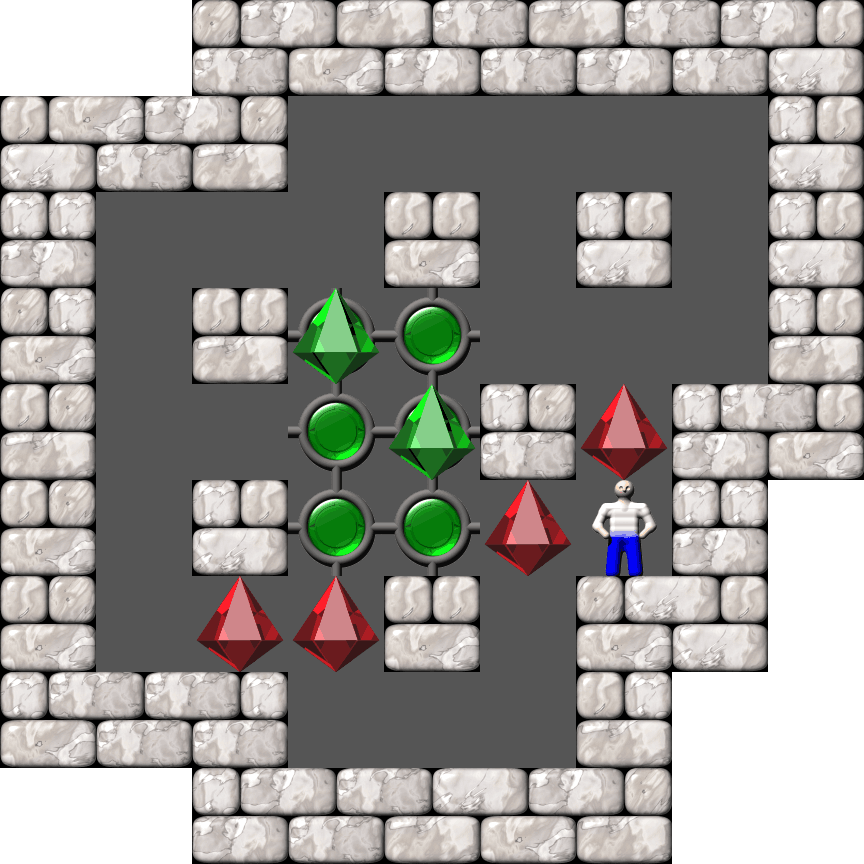 Sokoban Kevin 17 level 52